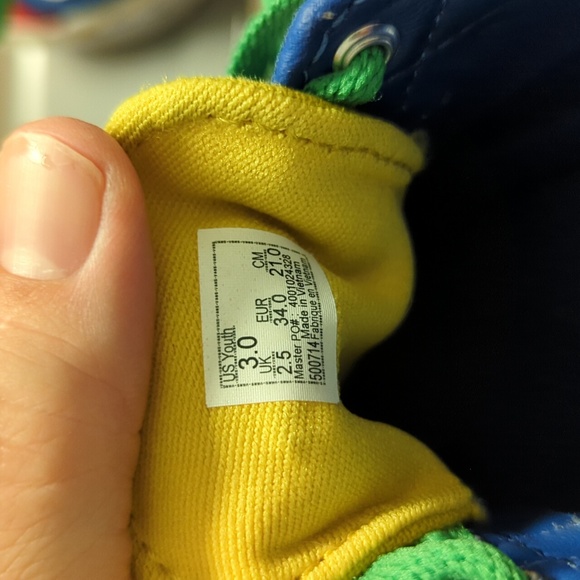 Vans old skool multicolor kids size 3 - Picture 4 of 4